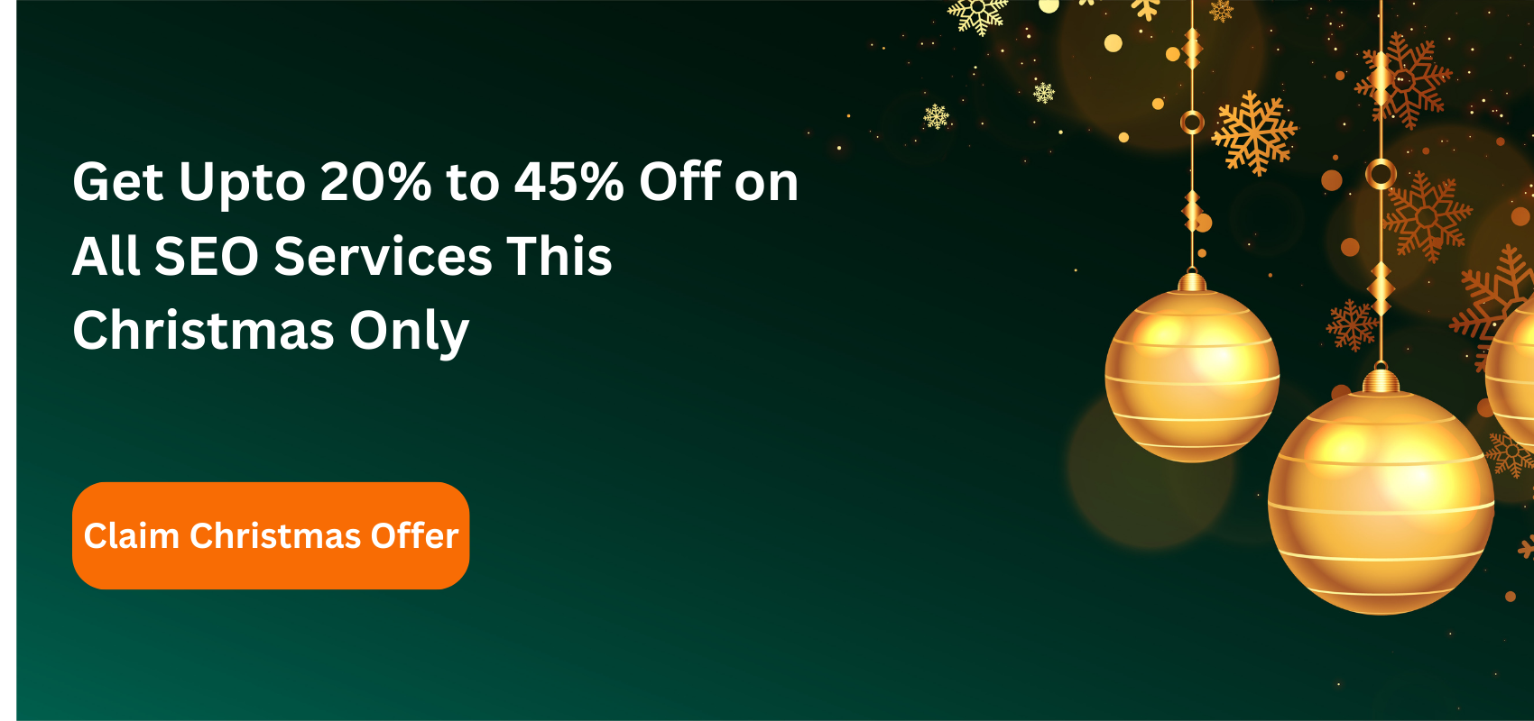 Get Upto 20% to 45% Off on All SEO Services This Christmas Only